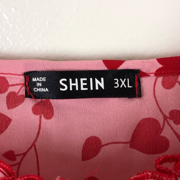 Shein Heart Pattern Tank Top - Picture 5 of 5